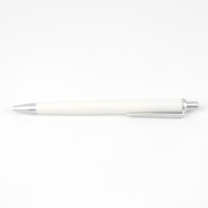 PRESS TYPE BALLPEN (WHITE)