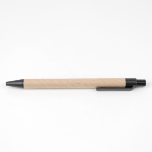 ECO-FRIENDLY PRESS TYPE BALLPEN (BROWN) CODE: 145
