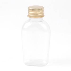 CLEAR BOTTLE WITH GOLD CAP CODE: 135