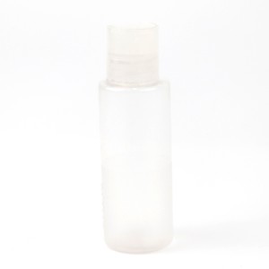CLEAR BOTTLE FLIPTOP CAP CODE: 067
